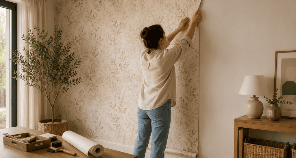habillage d'un pan de mur